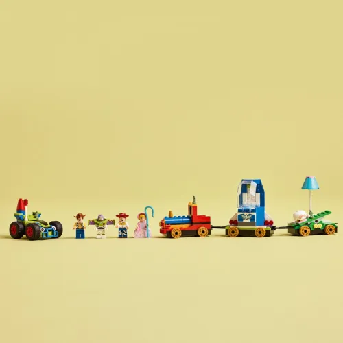 LEGO Klocki Disney 43264 Toy Story - Okolicznościowy pociąg i Pan Sterowany