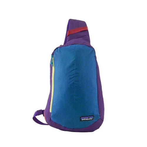 Ultralight Black Hole Sling 8 l singur umăr rucsac-patchwork / albastru cobalt