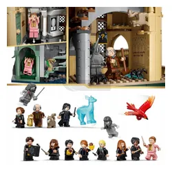 LEGO Harry Potter 76473 Zamek Hogwart Wschodnie skrzydło, zestaw klocków