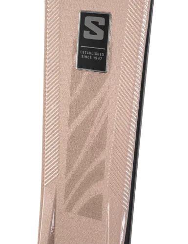 Narty damskie SALOMON S/MAX 8 + wiązania SALOMON M10 z GRIP WALK - Długość (cm) - 155