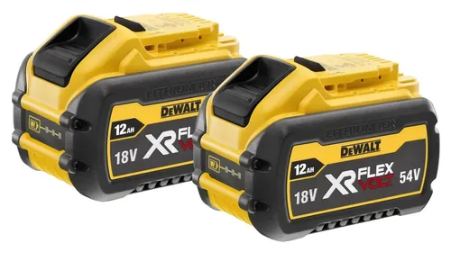 2 akumulatory 54V 4.0Ah / 18V 12.0Ah DeWalt FLEXVOLT DCB548Y2