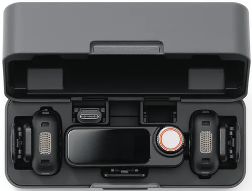 System bezprzewodowy DJI Mic 3 (2 TX + 1 RX + Etui ładujące)