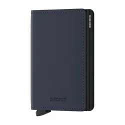 RFID Cüzdan Koruma Gizli Slimwallet Mat-nightblue