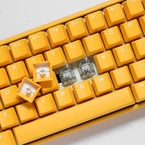 Klawiatura mechaniczna Ducky One 3 Yellow SF - Cherry MX Speed Silver