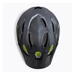 Kask rowerowy dziecięcy Alpina Carapax black neon/yellow