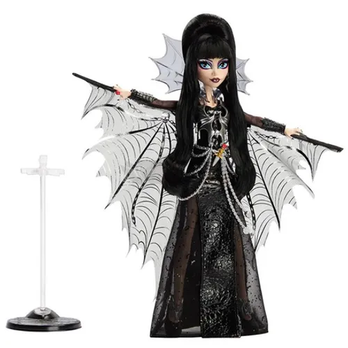 Zestaw 4 Lalek Mattel Monster SKULLECTOR - Emily JDR67 + Betelgeuse i Lydia HYV96 + Elvira HYV99