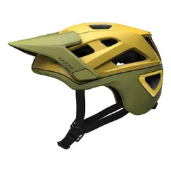 Kask rowerowy LAZER Jackal KinetiCore Złoto-zielony MTB (rozmiar L)