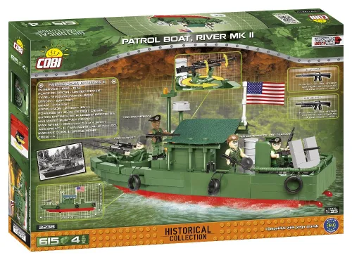 Klocki Cobi Patrol Boat River Mk II COBI-2238