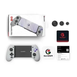 Pad GameSir G8 Galileo z uchwytem na telefon dla iPhone 15 / Android Szary