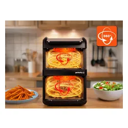 Air Fryer Frytkownica beztłuszczowa ELDOM FR300 10l z okienkiem do obserwacji postępów