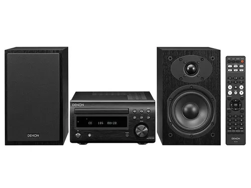 Wieża Denon D-M41DAB / RCD-M41DAB + SC-M41 60W Bluetooth Radio FM Czarny / Czarny