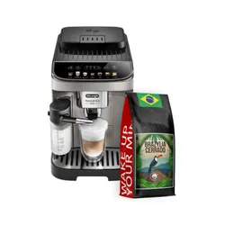 Automatyczny ekspres do kawy DELONGHI Magnifica Evo ECAM290.81.TB Tytanowy + Kawa ziarnista BLUE ORCA COFFEE Brazylia Cerrado 1 kg