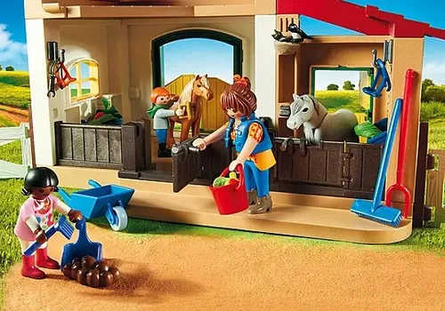 Playmobil Набор фигурок из страны 5684 Пони-ферма