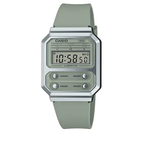 Casio A100wef-3aef Green Saati