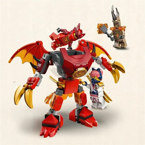 KLOCKI LEGO NINJAGO 71851 Smok-mech Kaia, zestaw bitewny dla dzieci +6 lat