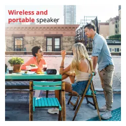 Budzik AKAI ABTS-S2BK Czarny