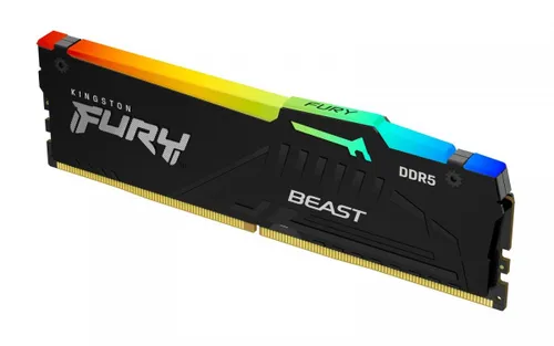 Pamięć RAM Kingston FURY Beast RGB DDR5 64GB (2 x 32GB) 5600 CL36