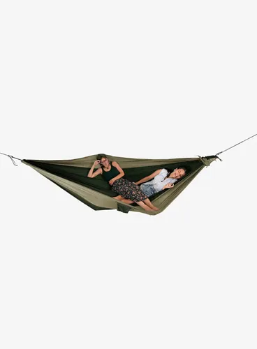 Hamak turystyczny Ticket To The Moon King Size Hammock - army green/brown