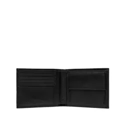 Большой мужской кошелек Calvin Klein Warmth Bifold 5cc с монетой L K50k507896 CK Black BAX