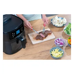 Air Fryer Frytkownica beztłuszczowa AI GÖTZE & JENSEN AF850T by Setti+ WiFi rozpoznawanie potraw i gotowanie na parze