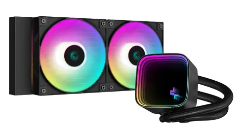 Chłodzenie DeepCool LS520 SE RGB Czarny