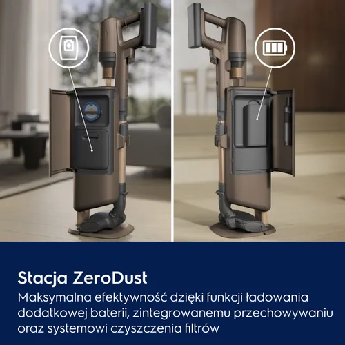 Odkurzacz pionowy ELECTROLUX Absolute Hygienic 800 EP83HB25WU