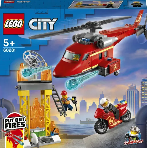 LEGO City Strażacki helikopter ratunkowy 60281