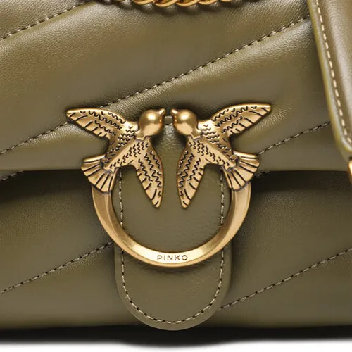 Pinko Love Baby Puff Bag c AI 23-24 PLTT 100040 A0f2 Verde Abet V62Q