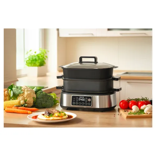 Wolnowar Sencor SPR 6300BK 1360W 6l Kosz do gotowania na parze