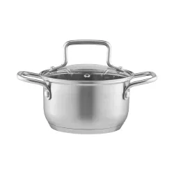 AMBITION Hugo 1,5 l - garnek ze stali nierdzewnej z pokrywką