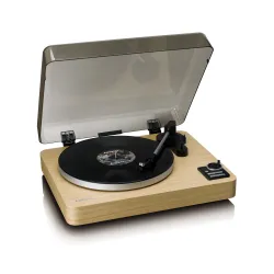Gramofon Lenco LBTA-166SI Automatyczny Napęd paskowy Przedwzmacniacz Bluetooth Brązowy