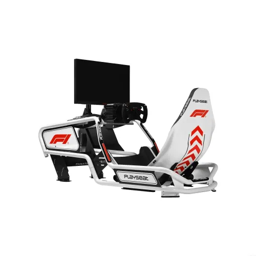 Fotel Playseat® Formula Intelligence F1 Edition do 130kg Czarno-biały