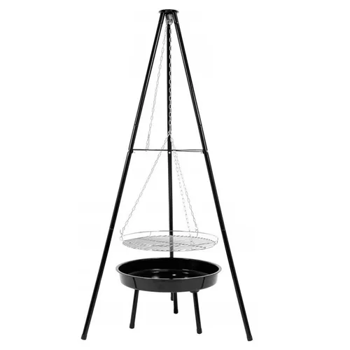 Grill węglowy VELACO VL11-BLACK Czarny