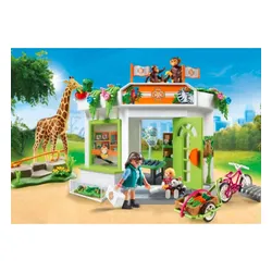 Набор Playmobil Family Fun 709 00 Клиника для животных в зоопарке