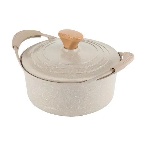 Garnek aluminiowy nieprzywierający z pokrywką FLORINA OSLO 4,3 l