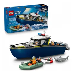 LEGO Klocki City 60456 Pościg łodzią policyjną