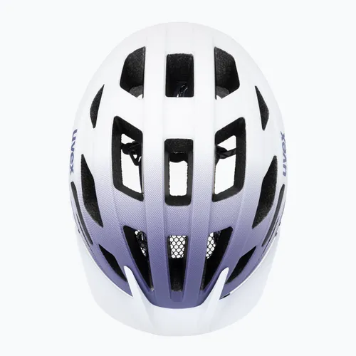 Kask rowerowy dziecięcy UVEX Air Wing 2 CC lilac/white matt