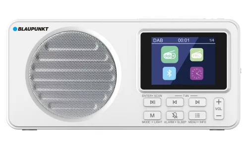 Radioodbiornik Blaupunkt DR6WH Radio FM, DAB+ Bluetooth Biały