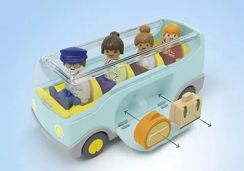 Набор Playmobil Junior с фигурками 71682 Туристический автобус