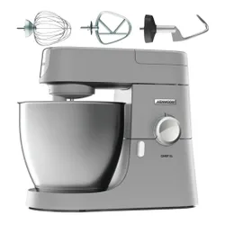 Robot kuchenny planetarny KENWOOD KVL4100S Chef XL 1200W + Malakser KENWOOD KAH65.000PL z krajarką w kostkę