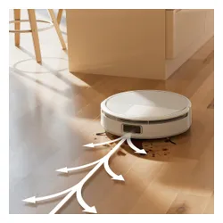 Robot sprzątający iRobot Roomba Max 775 Combo Funkcja mopowania Stacja oczyszczająca Tworzenie mapy pomieszczenia 63dB Biały