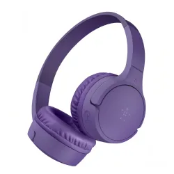 Słuchawki bezprzewodowe Belkin SoundForm Mini Nauszne Dla Dzieci Bluetooth 5.3 Purpurowy
