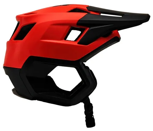 Kask rowerowy FOX Dropframe Pomarańczowy MTB (rozmiar M) MIPS