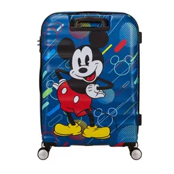 Walizka średnia American Tourister Wavebreaker Disney - Mickey future pop