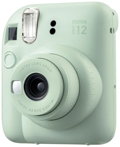 Камера Fujifilm Instax Mini 12 (зеленый) + чехол + альбом