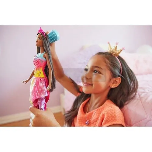 Lalka Barbie Magiczne włosy FRB13