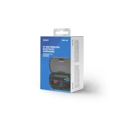 Słuchawki bezprzewodowe Savio TWS-06 Dokanałowe Bluetooth 5.0 Czarny