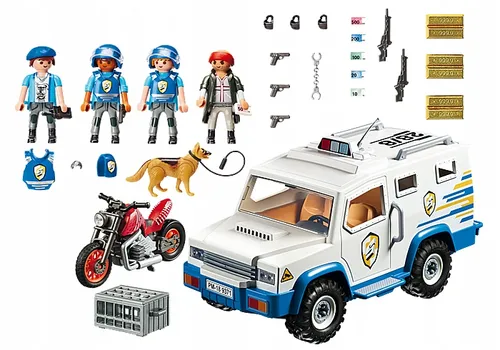 Playmobil City Action 9371 денежный Транспортер