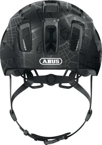 Kask rowerowy ABUS Youn-I 2.0 Street Art Czarny Dla Dzieci (rozmiar S)