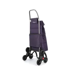 Rolser Big Polar coș de cumpărături cu 6 roți-purple